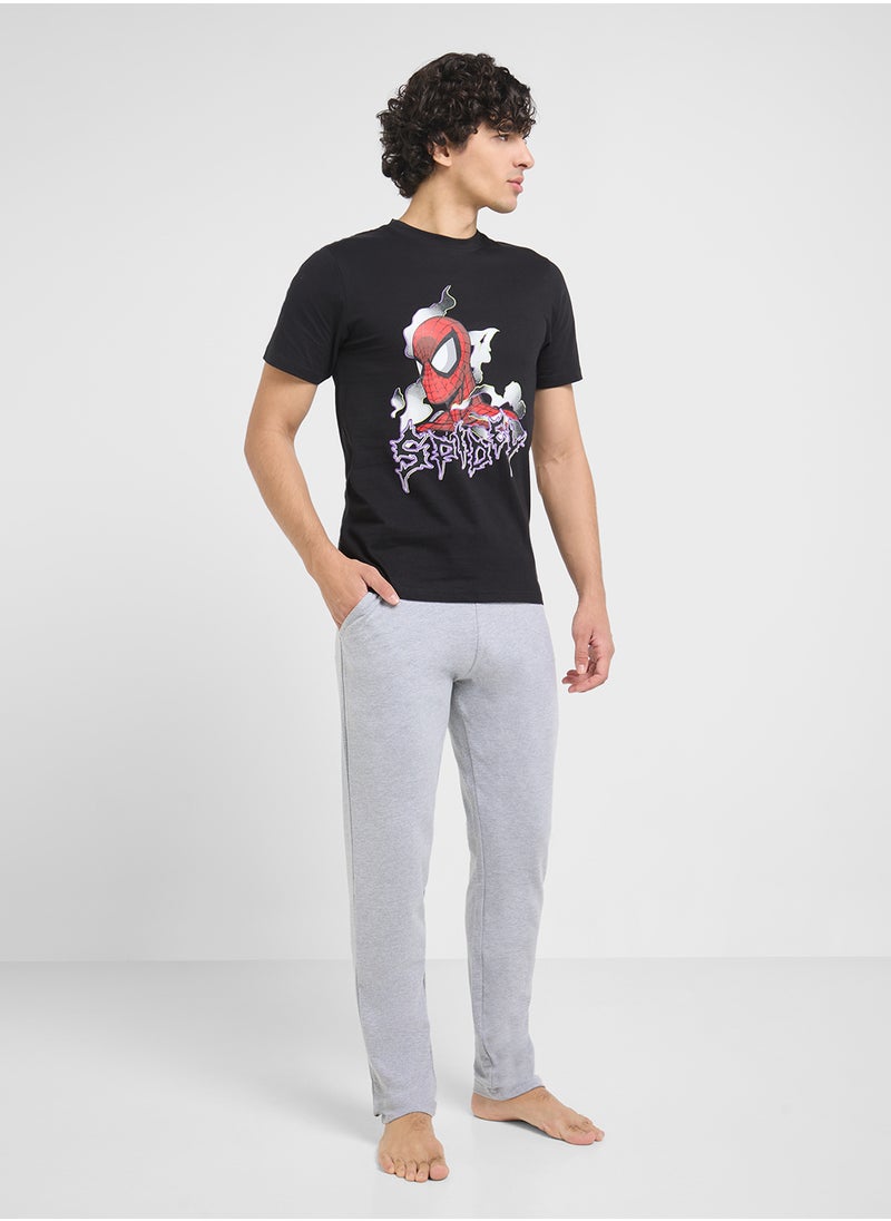 MARVEL Nightwear T-Shirt & Pants Set  - Image 1