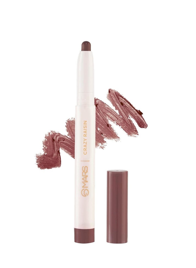 مارس قلم تحديد الشفاه مارس بوبينز طويل الأمد قابل للسحب 1.3 جم 11 كريزي رايسن - Image 1