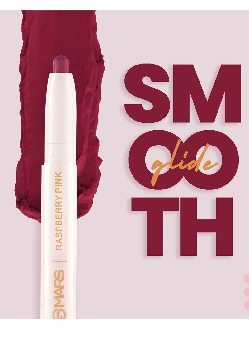 مارس قلم تحديد الشفاه مارس بوبينز طويل الأمد قابل للسحب 1.3 جم 11 كريزي رايسن - Image 2