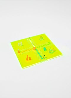 SUNNY LIFE Neon Lucite Ludo Game | Indoor Game for All Ages | Board Game for Indoor Fun | Ludo Game | Board Game for adults and kids  - Image 1