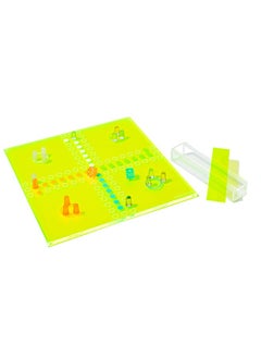 SUNNY LIFE Neon Lucite Ludo Game | Indoor Game for All Ages | Board Game for Indoor Fun | Ludo Game | Board Game for adults and kids  - Image 4