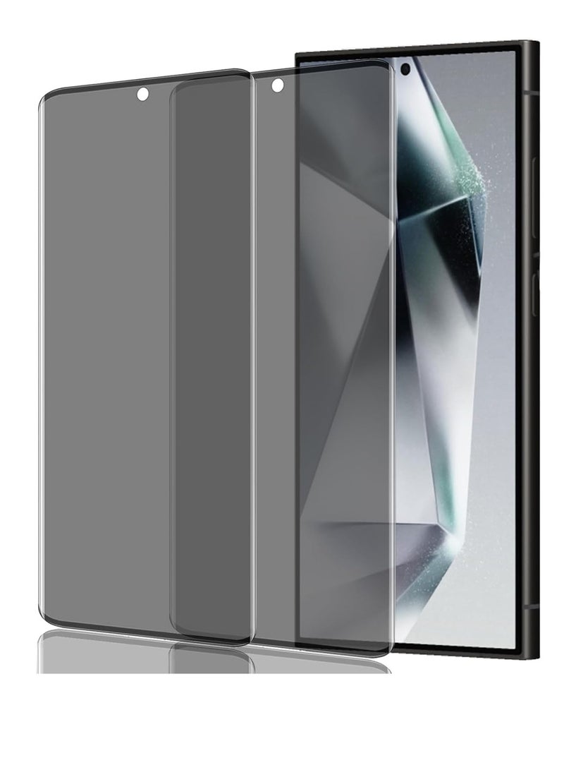 ELTRAZONE Samsung Galaxy S24 Ultra Privacy Screen Protector – [Pack of 2] Anti-Spy Tempered Glass Film, 9H Hardness, Bubble-Free, Privacy Protection - Image 1