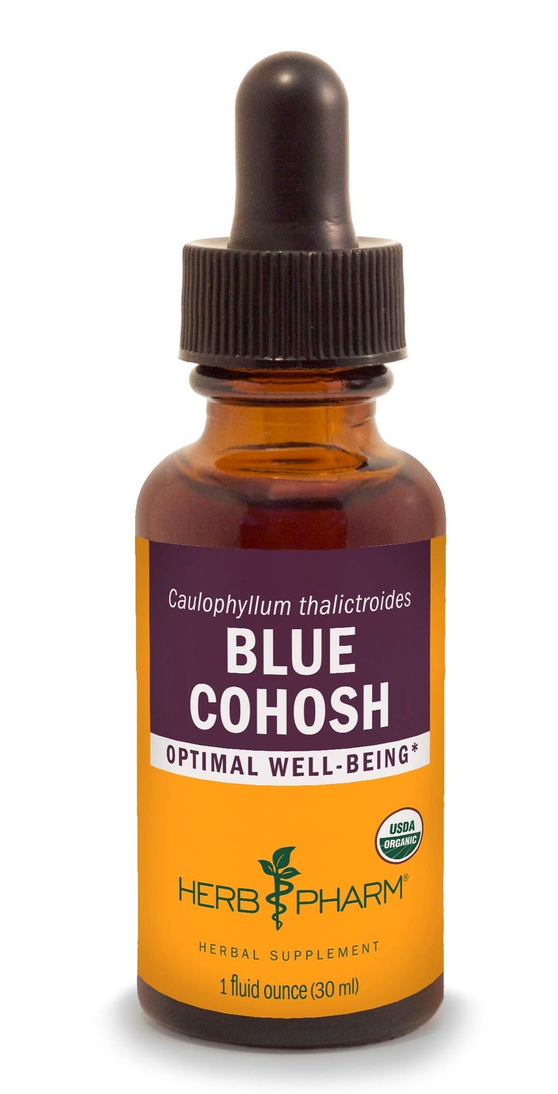Herb Pharm Certified Organic Blue Cohosh Liquid Extract 1 Ounce