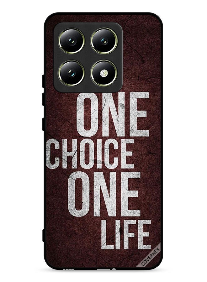 Covernex Xiaomi 14T 5G Protective Case Cover One Choice One Life - Image 1