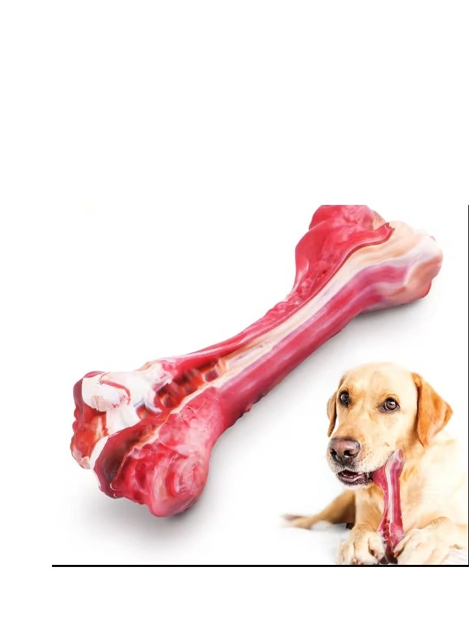 Dog Chew Bones for Aggressive Chewers Large Breed Real Beef Flavor Durable Dog Chew Toys Nearly Indestructible Tough Dog Toys - Image 3