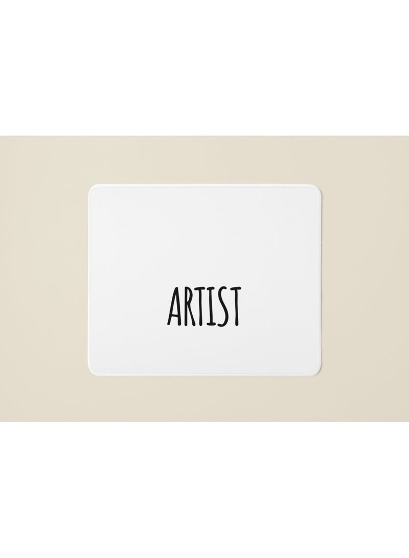 LIT Mouse Pad Square Artist Non-Slip Rubber Base Round Mousepad With Designs For Working And Gaming - Image 2