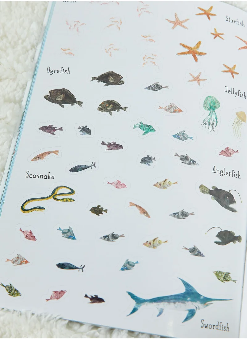 ثيمز كتاب The Big Sticker Book Of The Blue