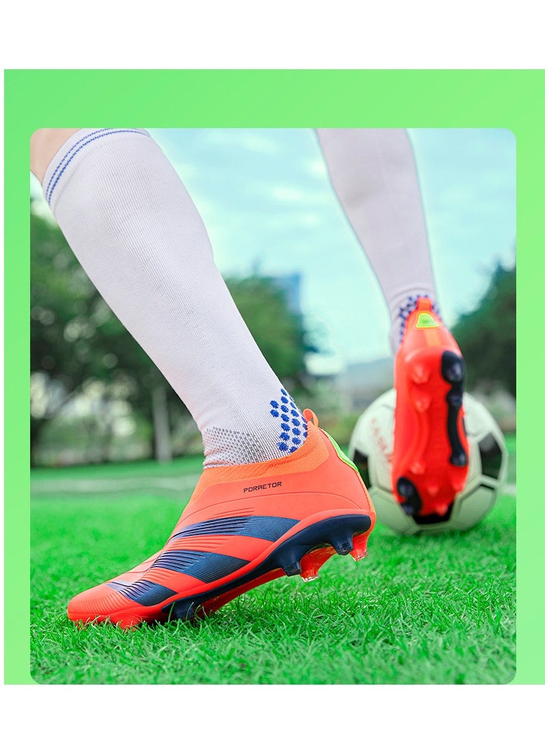 Generic Men's Soccer Cleats, Suitable For Outdoor And Indoor Professional Youth Boys Soccer Cleats, Unisex Soccer Cleats.  - Image 5