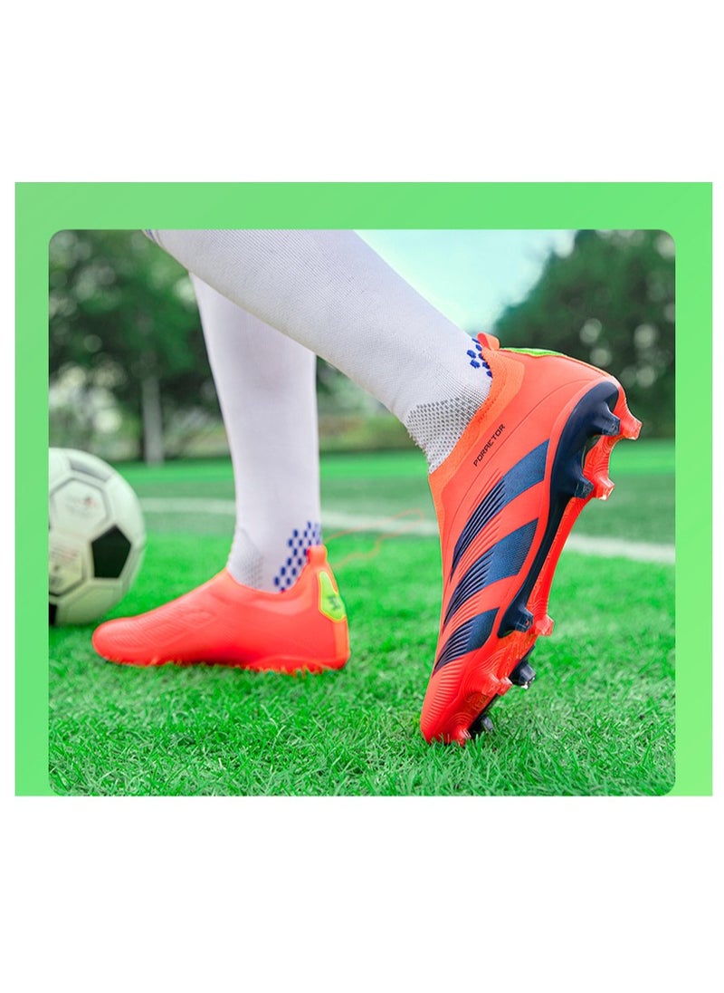 Generic Men's Soccer Cleats, Suitable For Outdoor And Indoor Professional Youth Boys Soccer Cleats, Unisex Soccer Cleats.  - Image 4