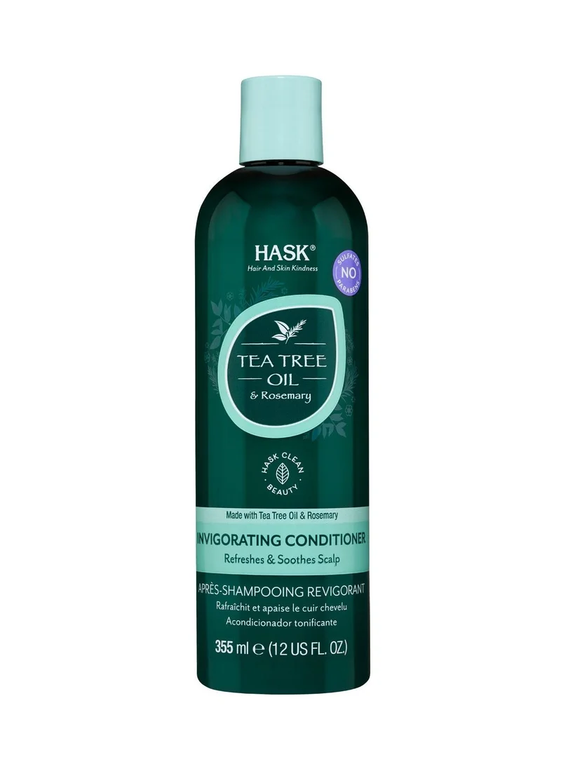 هاسك Hask Tea Tree Oil & Rosemary Conditioner 355ml