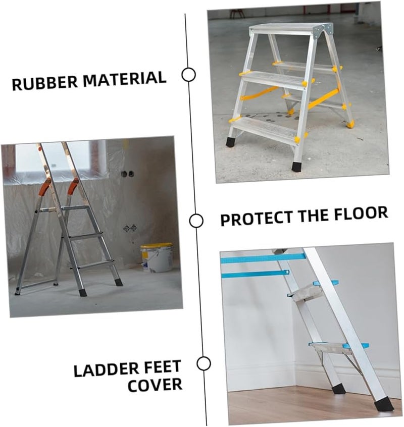 4 Pcs Ladder Feet Covers Non Skid Pads for Stability and Floor Protection - Image 5