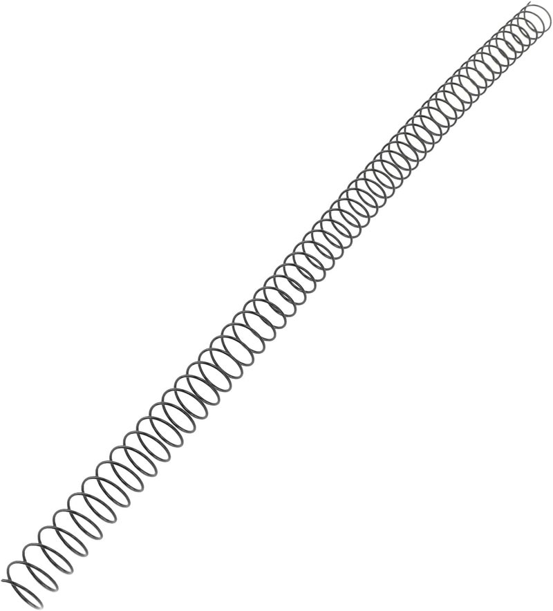Cost effective fine quality Spiral Binding Coils, 100Pcs 360 Degree Rotation Wire Binding Spines 1/2in Multipurpose for Engineering Documents (Black) Diverse requirement fit - Image 2