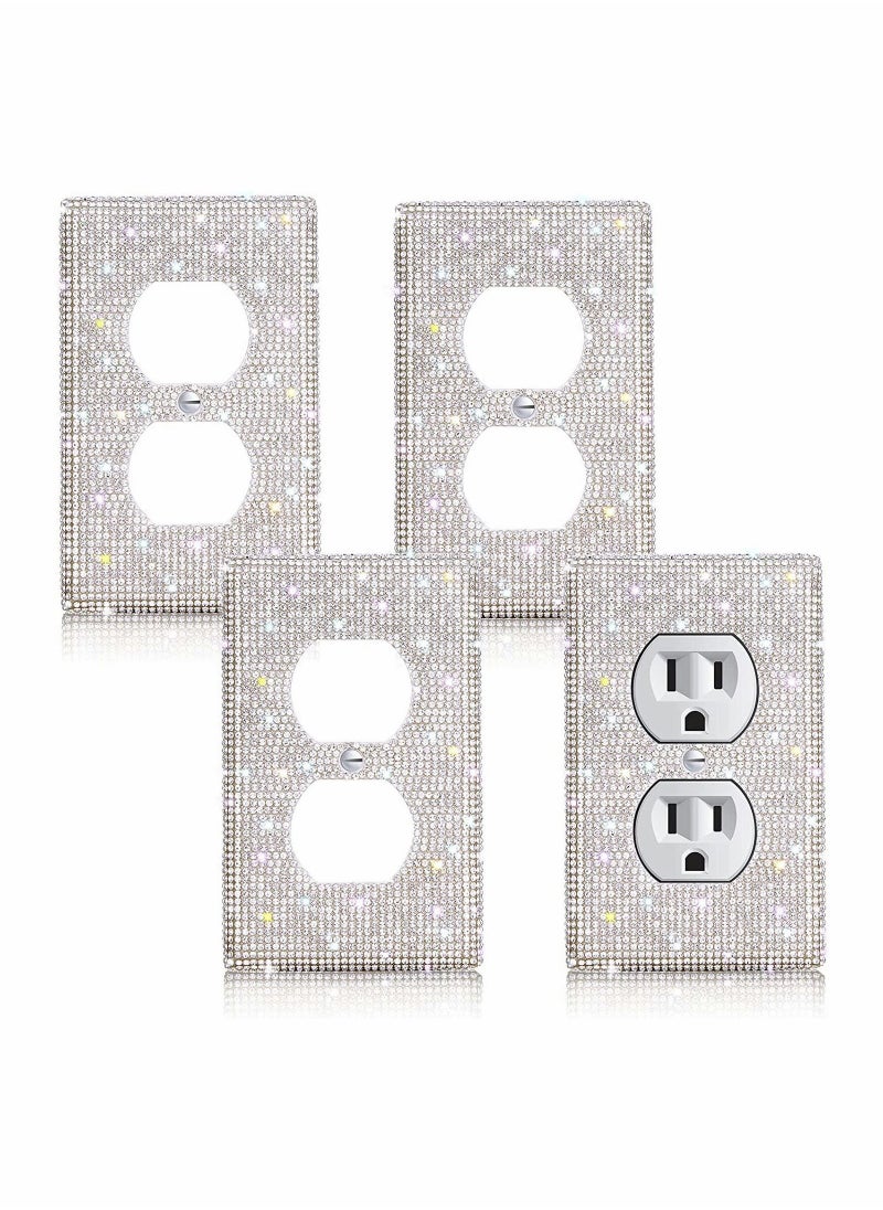 Y&D - 4Pack Wall Plates Light Switch Decorative Cover for Electric Outlets Home Decorator - Image 1