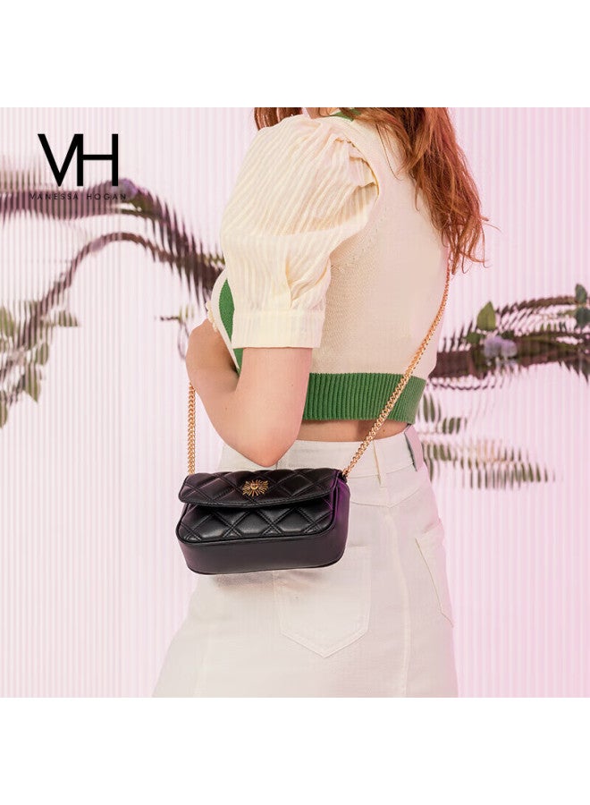 Vanessa Hogan Vh Women'S Handbag, Yiran Series, Mushi Small Bag, Versatile Shoulder Bag, Commuter High-End Crossbody Chain Bag, Qixi Gift - Image 3