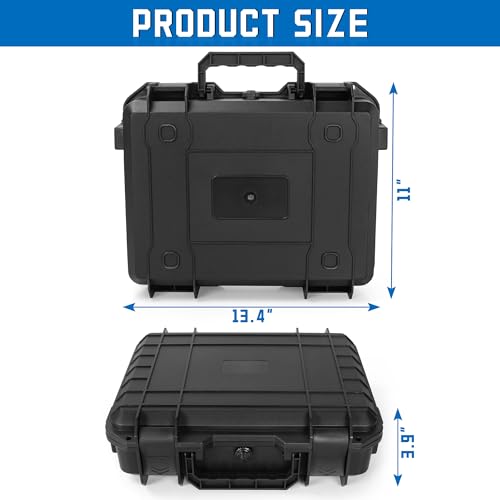 TORIBIO Miniature Storage Figure Case, Miniature Sturdy Hard Case 48 Slot Figurine Carrying Compatible with 40k and More - Image 5