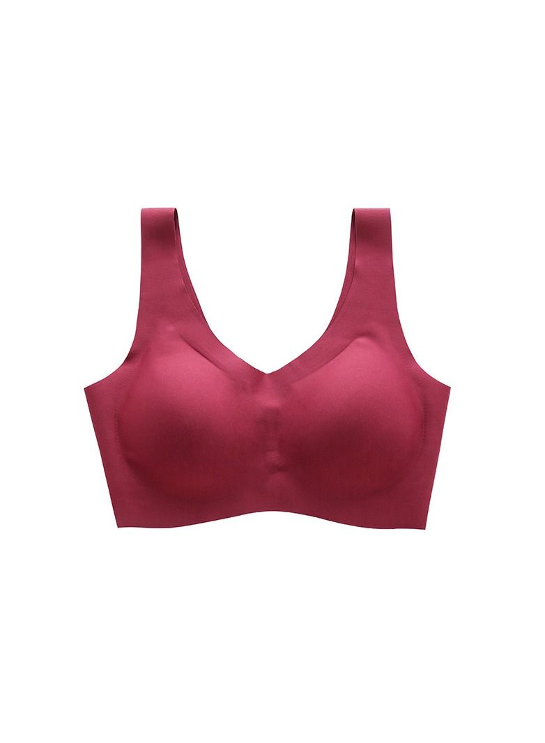 Loquat No Steel Ring Gathering Quick Drying Shock Proof Yoga Sports Bra 