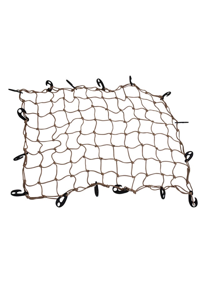 AL SANIDI Car Trunk Cargo Net Truck Cargo Cover Net Sandy Size 105*165 Cm  - Image 1