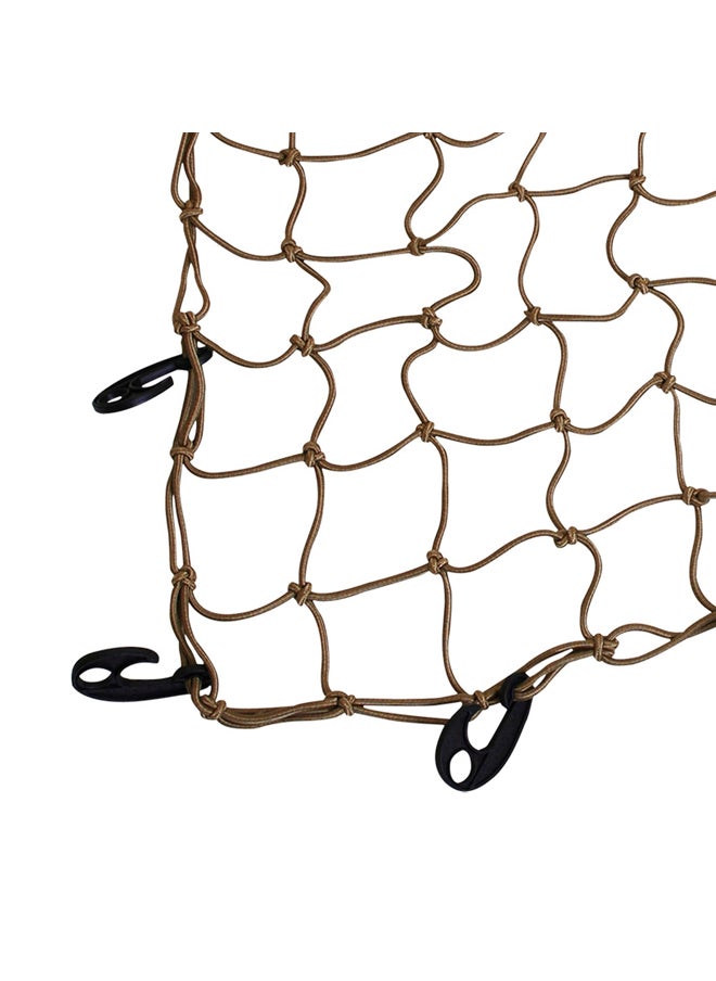 AL SANIDI Car Trunk Cargo Net Truck Cargo Cover Net Sandy Size 105*165 Cm  - Image 4