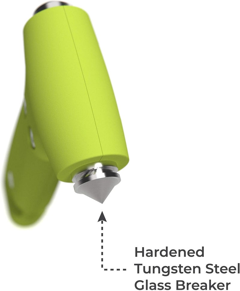 Swiss Safe 5-in-1 Emergency Car Hammer (Glow-in-The-Dark) - Image 2