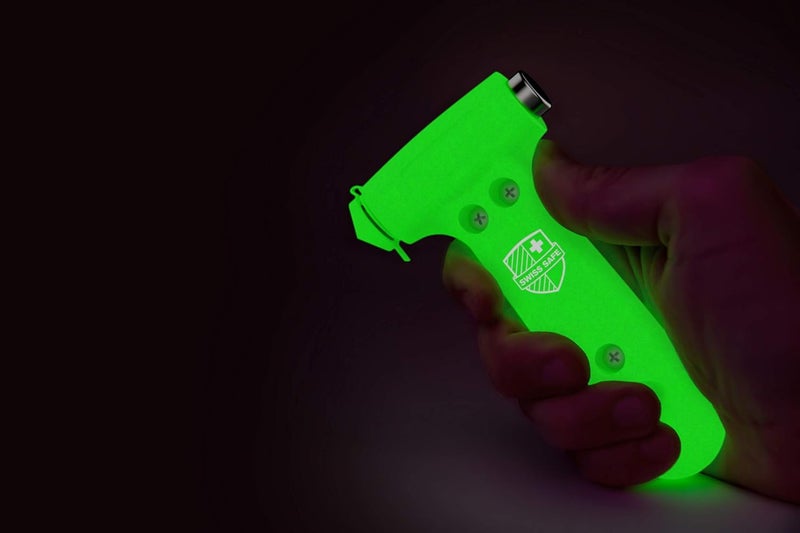 Swiss Safe 5-in-1 Emergency Car Hammer (Glow-in-The-Dark) - Image 5