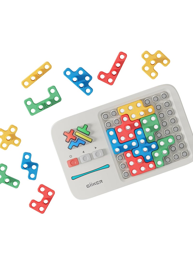 Giiker GiiKER Super Blocks, Over 1000 Leveling Challenges, Patience Games, Skill Games, Logic Games for Children from 6 Years, Portable Travel Games, Puzzle, Birthday Gift.  - Image 1