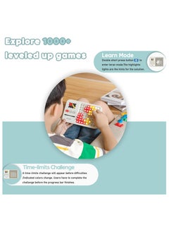 Giiker GiiKER Super Blocks, Over 1000 Leveling Challenges, Patience Games, Skill Games, Logic Games for Children from 6 Years, Portable Travel Games, Puzzle, Birthday Gift.  - Image 4