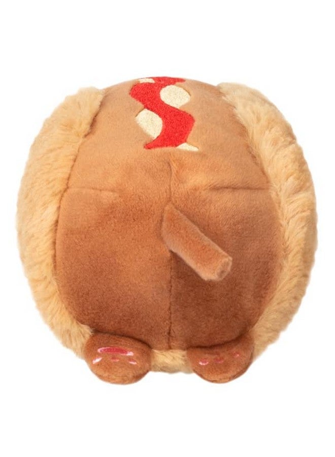 Squishable / Snugglemi Snackers Dachshund Hot Dog 5'' Plush - Image 3