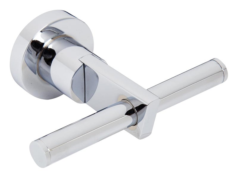 Vantage VAS2014 100 Brass Robe Hook Heavy Duty Hotel Style Wall Mounted Hanger Towel Clothes Hanging with Chrome Finish for Bathroom Kitchen - Image 2