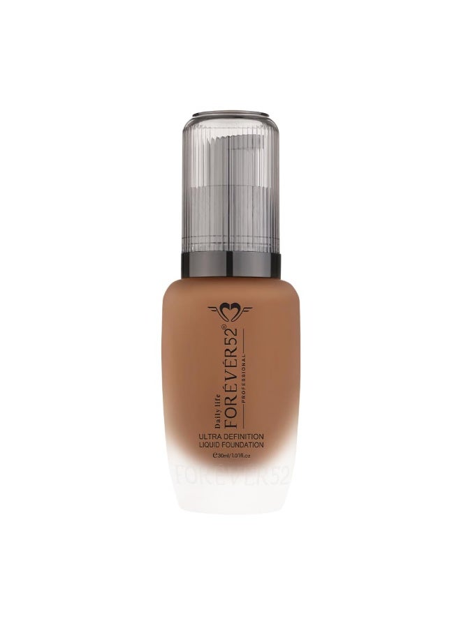 Daily Life Forever52 Ultra Definition Liquid Foundation|24H Wear, Medium to Full Coverage, Pore-Minimizing & Mattifying, Long Lasting, Anti-Aging, matte Finish | All skin types - Eclair 02  30ml - Image 2