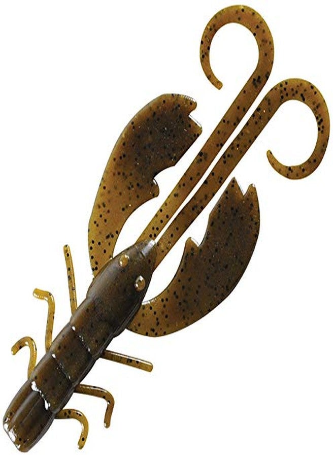 Berkley PowerBait Crazy Legs Chigger Craw Green Pumpkin, 4" (8 Count) - Image 3