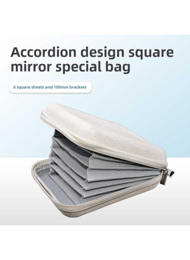 Multi-piece Camera Filter Bag UV Lens Round Filter Storage Bag Polarizer Black Soft Filter Protection Box-Color:Color-Blue  - Image 5