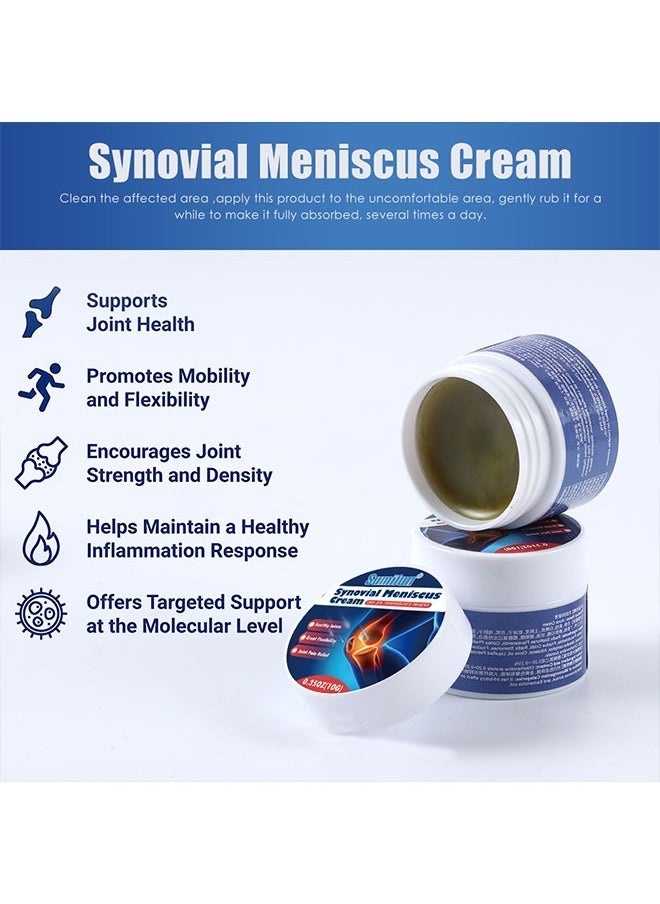 Sumifun - Synovial Meniscus Cream 10g, Soothing Joint Cream, Repairing Damaged Tendons, Relieving Tension and Pain,  Muscle and Joint Pain Relief Ointment - Image 1