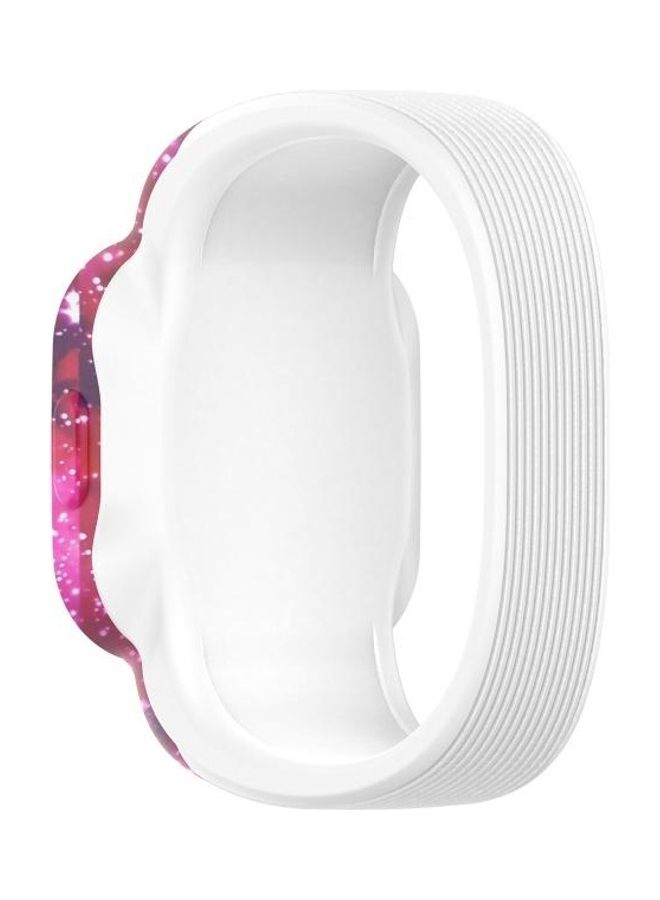 NIBEMINENT For Garmin JR3 No Buckle Silicone Printing Replacement Watchband Multicolour - Image 2