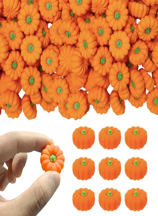 OZIO 44 Pcs 3D Pumpkin Erasers Bulk, Fall Mini Erasers Novelty Pencil Eraser Stationery for Kids Students Halloween Fall Thanksgiving Party Favor Teacher Rewards Classroom - Image 1