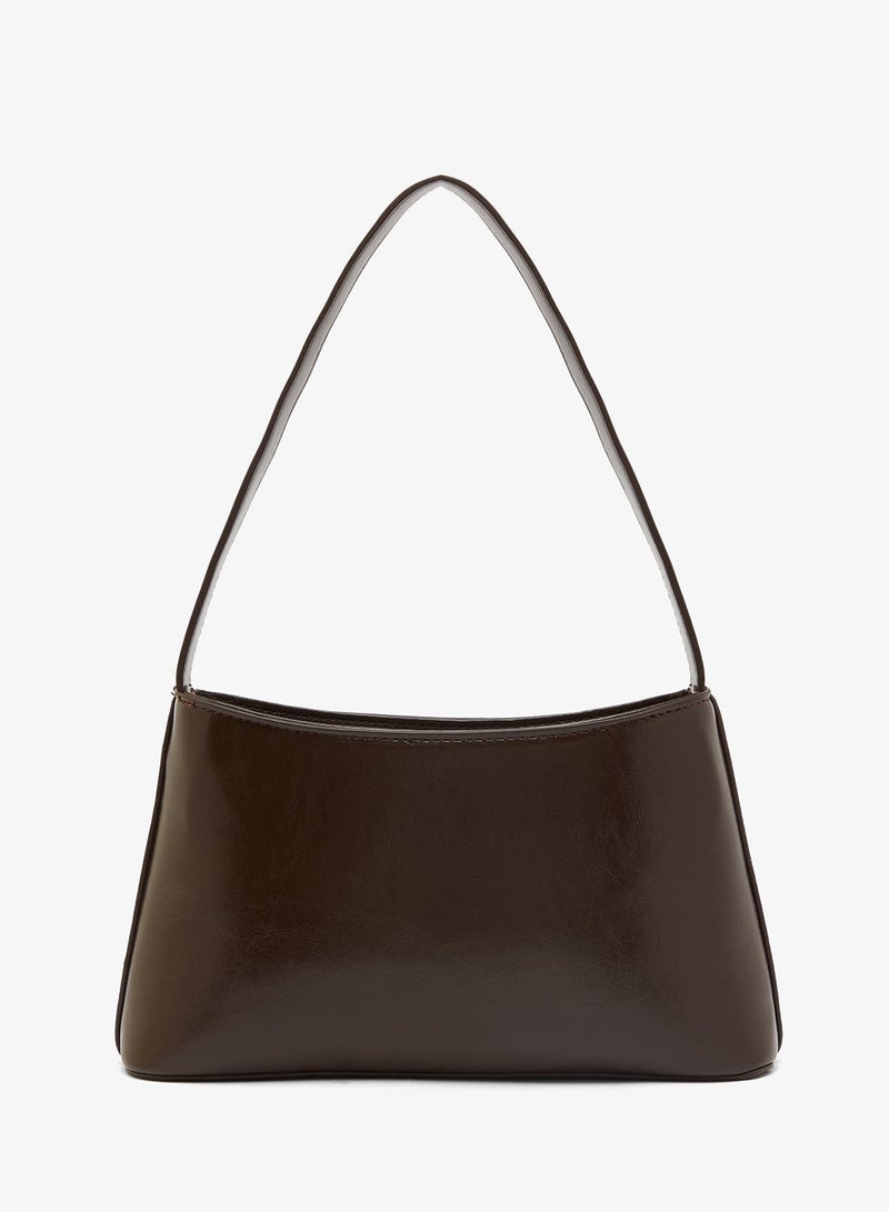 GLAMOROUS Minimal Patent Shoulder Bag - Image 2