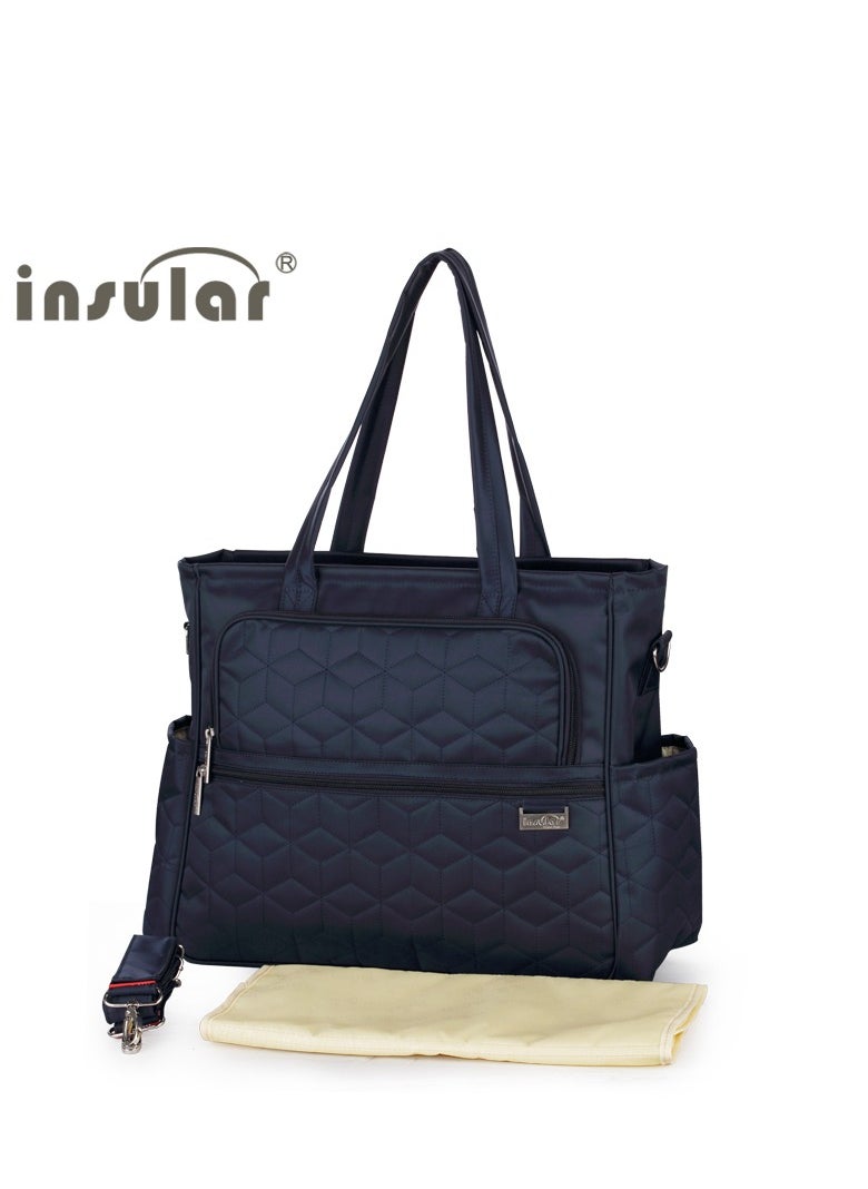 insular Multi-Function Tote Diaper Bag Set  - Image 1