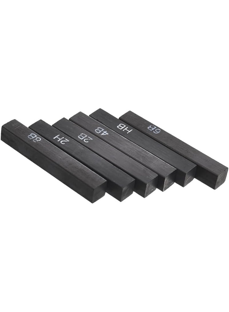 Keep Smiling Set Of 6 Pieces Of Graphit Pencil With Different Shades With Durable Material - No:TB-201445 - Image 2