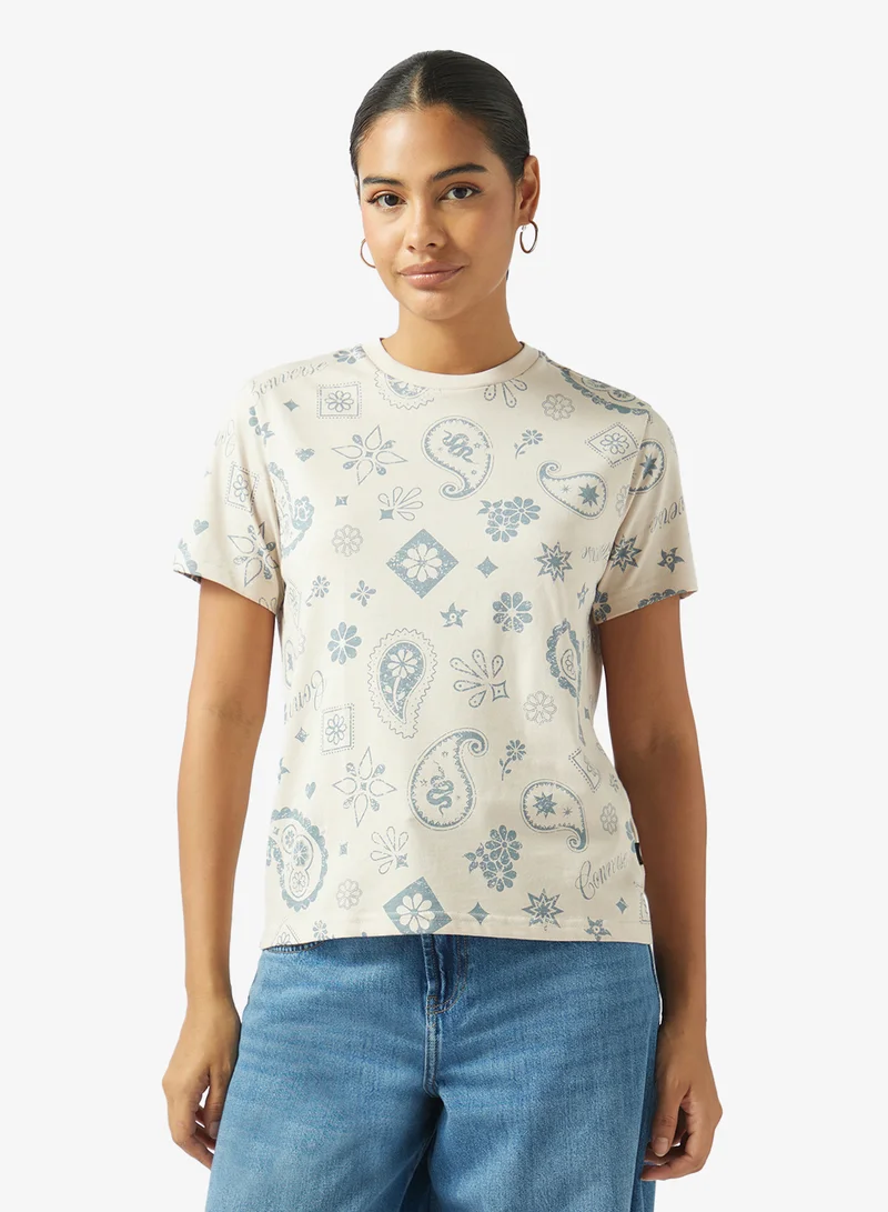 Converse Paisley Frenzy T-Shirt