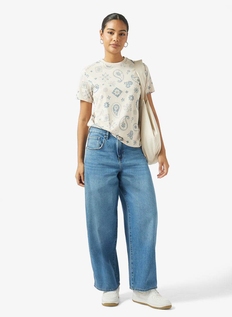 CONVERSE Paisley Frenzy T-Shirt - Image 4