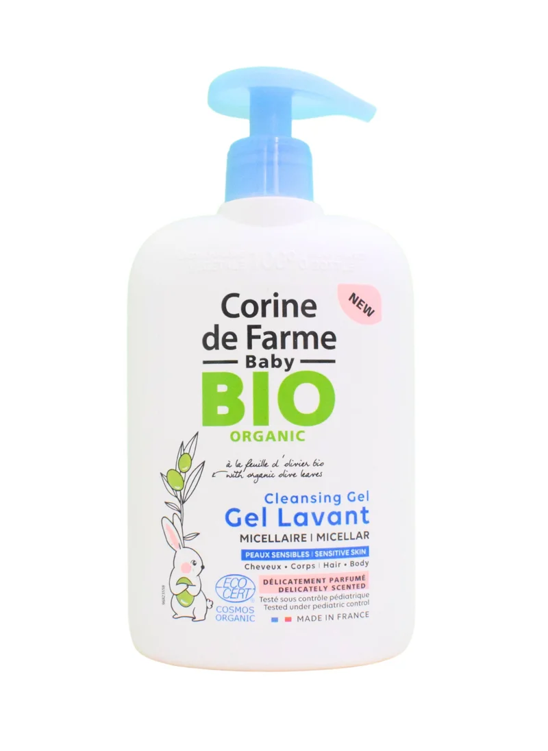 كورين دي فارم CDF Baby Bio Organic Hair & Body Cleansing Gel 500Ml