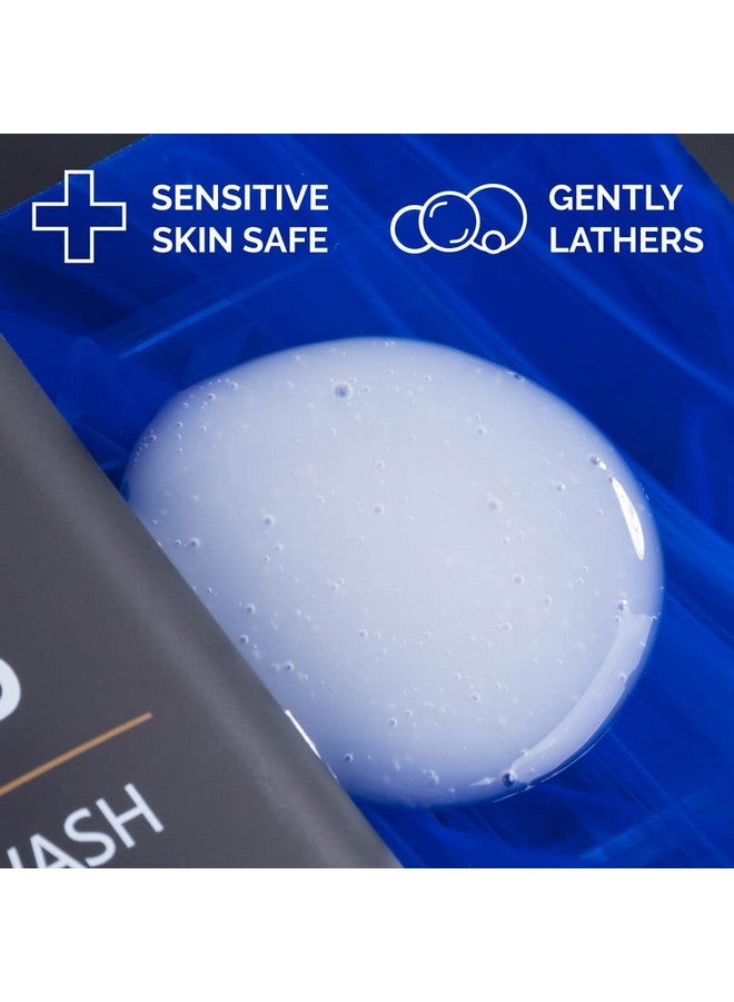 Zeus Body Wash With Shea Butter & Aloe Vera For Men All Natural With Essential Oils Invigorating Skin Reviving Body Cleansing Shower Wash Made In Usa (12 Oz) - Image 4