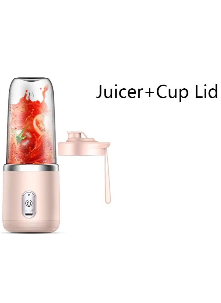 ELTRAZONE 6 Blades Portable Juicer Cup Juicer Fruit Juice Cup Automatic Small Electric Juicer Smoothie Blender Ice CrushCup Food Processor  - Image 4