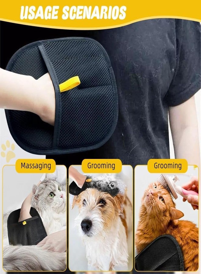 REEUZA Pet Hair Removal Glove, Reusable Electrostatic Cats & Dogs Hair Removal Tool for Couch, Furniture, Carpet, Car Seat, Clothes 1PCS - Image 5
