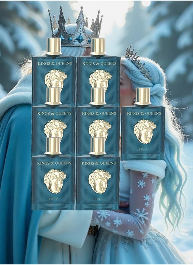 AMARAN 7 Pieces Kings And Queens Ethos Perfume For Unisex 100ml EDP  - Image 1