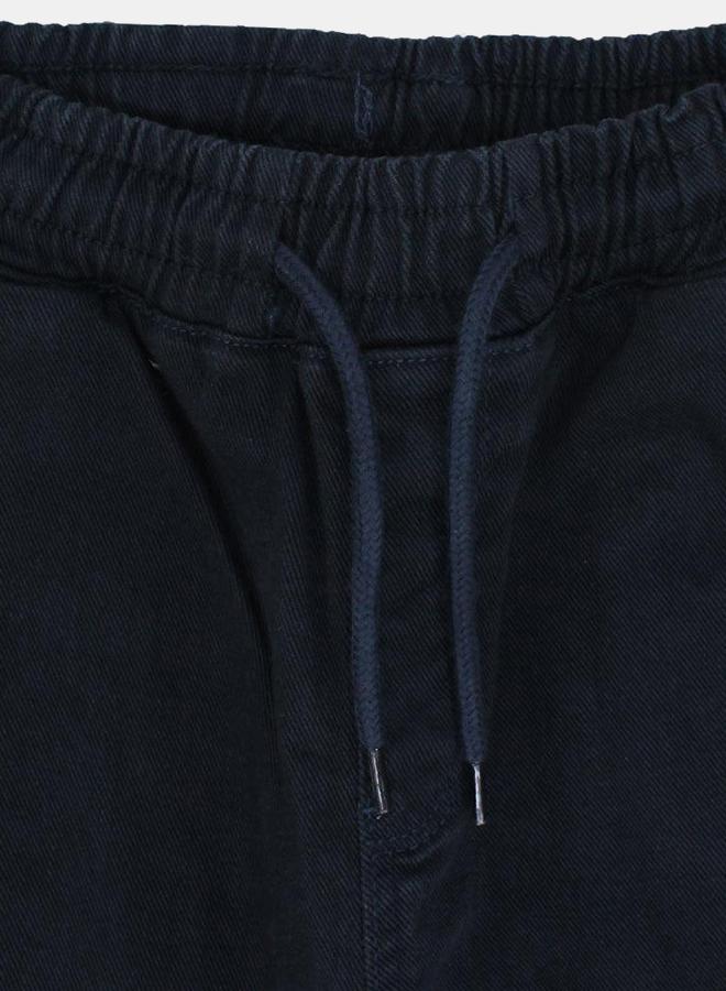 سولانج بنطال كارغو سادة - Image 3