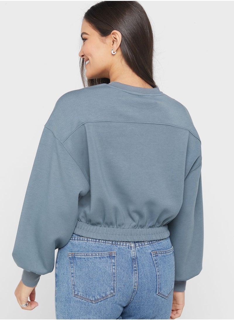 ONLY Round Neck Knitted Sweatshirt  - Image 2