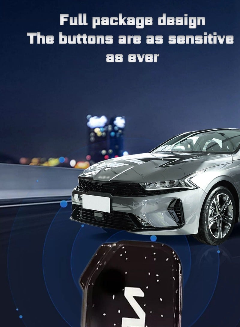 كيا سيارة جديدة مفتاح حماية مجموعة سيليكون المواد أنيق المظهر بسيطة وجميلة حماية جيدة من السيارة الأصلية الرئيسية - Image 4