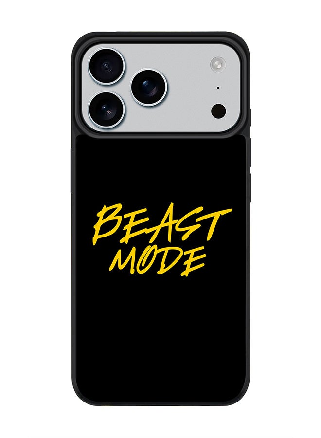 Stylizedd iPhone 17 Pro Max Case, [Compatible with MagSafe] Slim Magnetic cover Phone Case iPhone 17 Pro Max -Beast Mode - Image 1