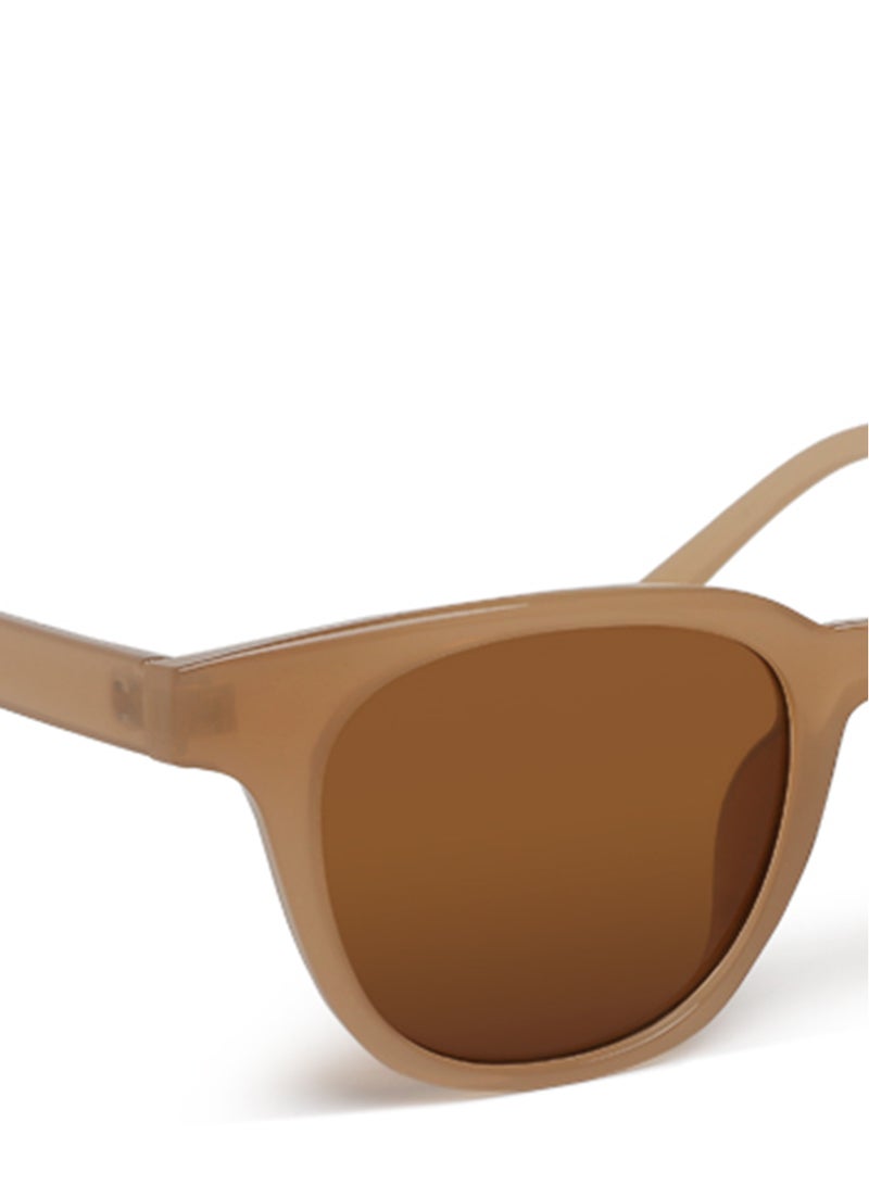 London Rag Square Cut Casual Sunglasses in Brown - Image 4
