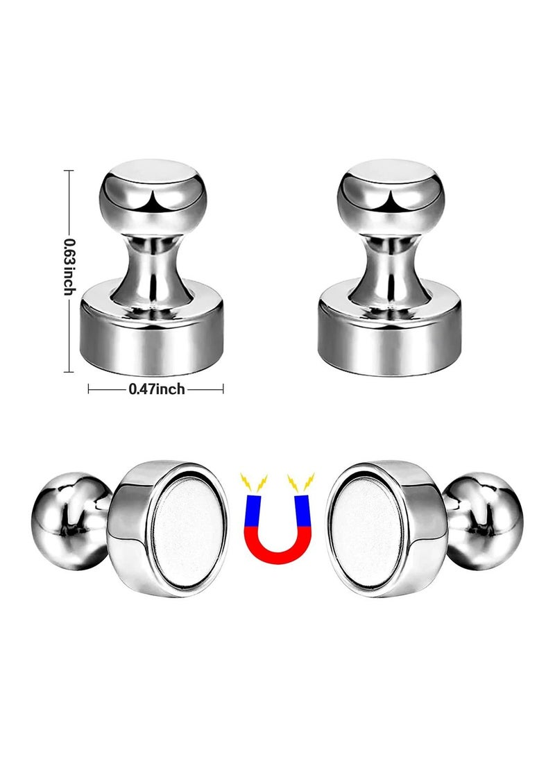18pcs Metal Magnetic Pushpin Magnetic Pushpin Fridge Magnets - Image 3